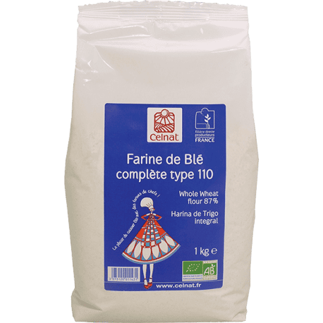 CELNAT -- Farine de ble t110 1kg