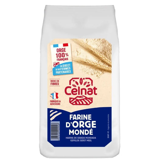 CELNAT -- Farine d'orge monde 500g
