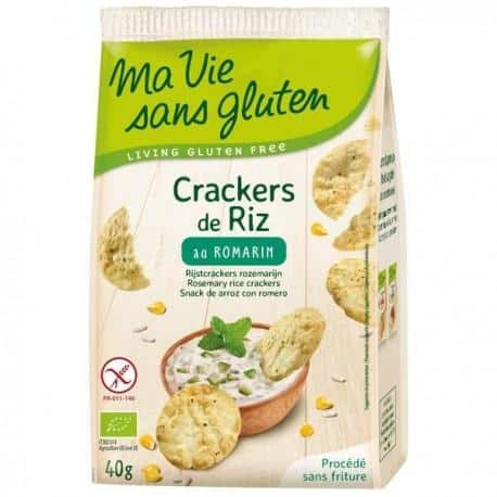 Crackers de riz romarin 40g