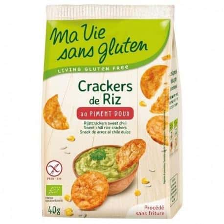 Crackers de riz piment doux 40g