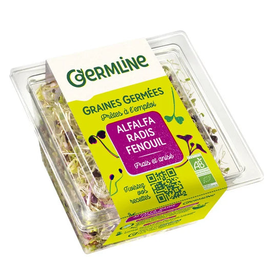 Alfa radis fenouil germés 60g