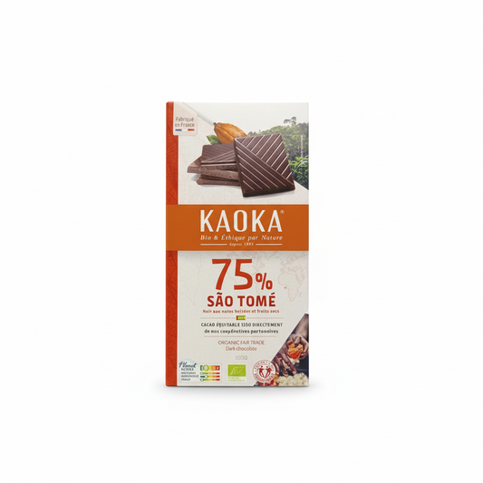 Chocolat noir 75% - sao tome