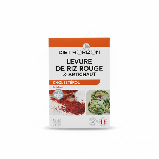 DIET HORIZON -- Levure riz rouge 60 comprimes