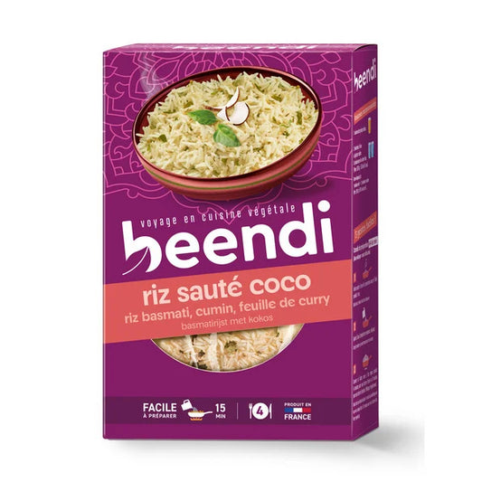BEENDHI -- Riz basmati. noix de coco. curry. cumin