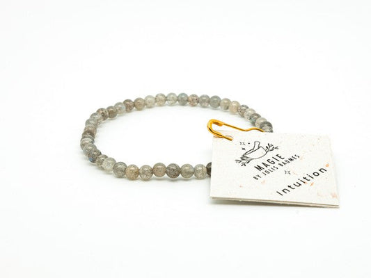 Jolis Baumes -- EOL Bracelet intuition labradorite
